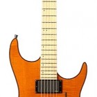 Trans Amber Flame Maple Fretboard