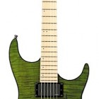 Trans Green Flame Maple Fretboard