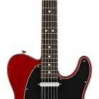 Crimson Red Transparent Rosewood Fretboard